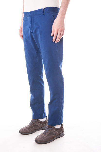 Pantaloni Daniele Alessandrini Blu Taglia 42 - mem39