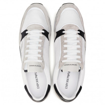 Sneakers Eleganti Nero/Bianco - Emporio Armani - mem39