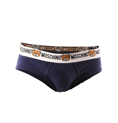 Slip Moschino Underwear Grigi in Cotone Elastan - Taglia M - mem39