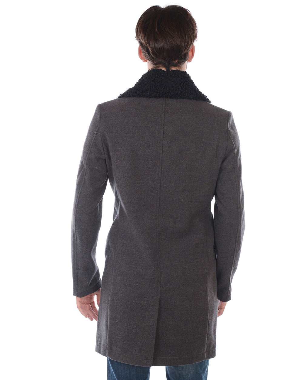 Cappotto Nero Daniele Alessandrini - mem39