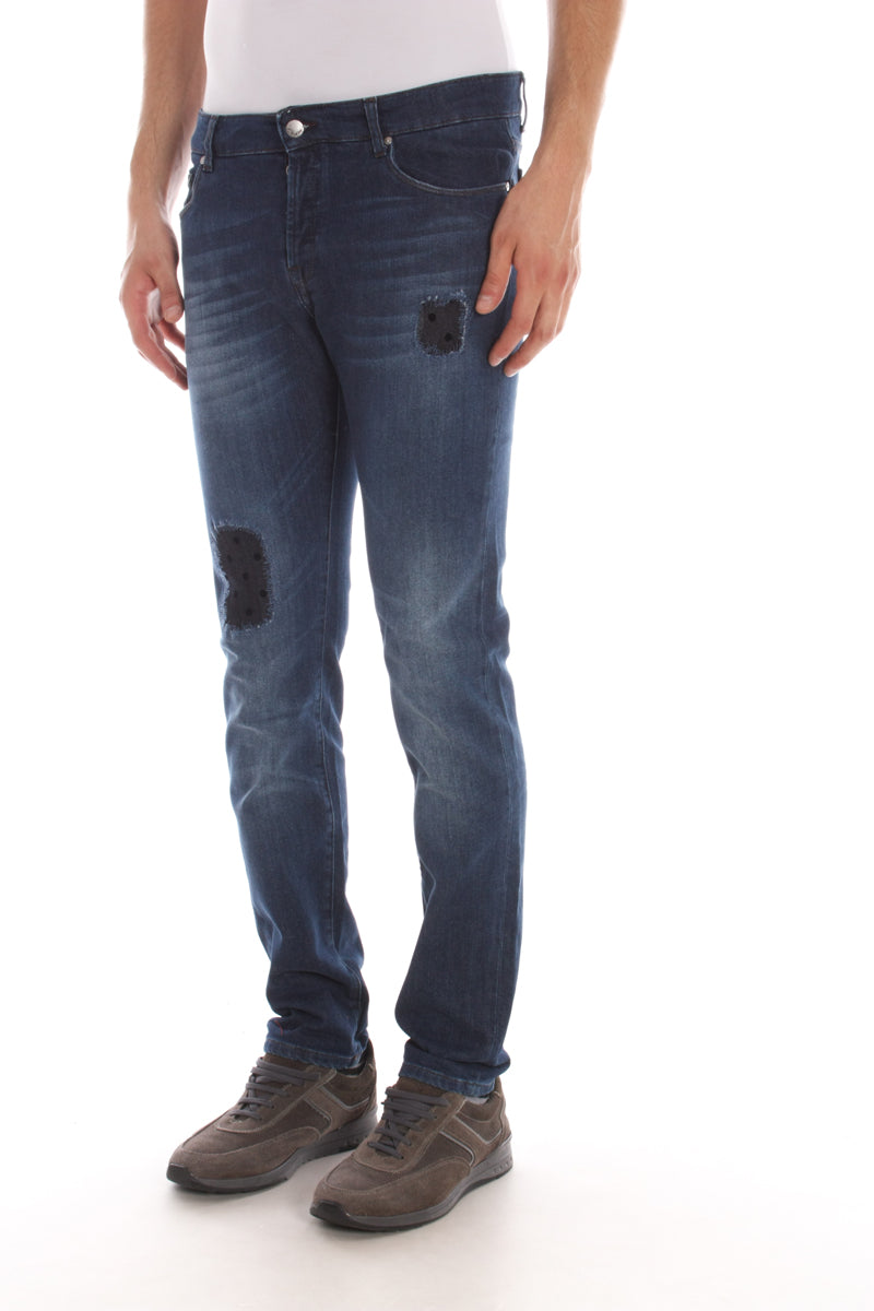 Jeans Daniele Alessandrini Grigi Taglia 32 - mem39