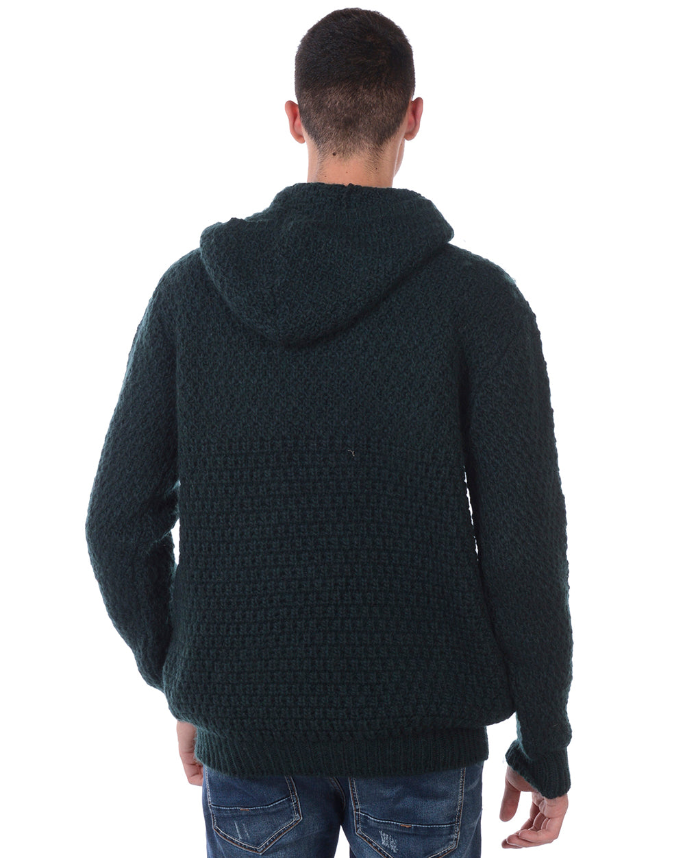 Maglione Daniele Alessandrini Verde Eleganza - mem39