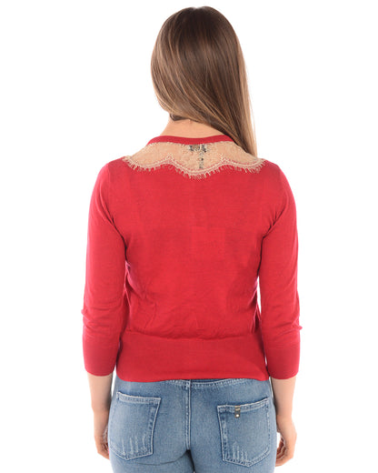 Cardigan Rosso Liu Jo Co. - mem39