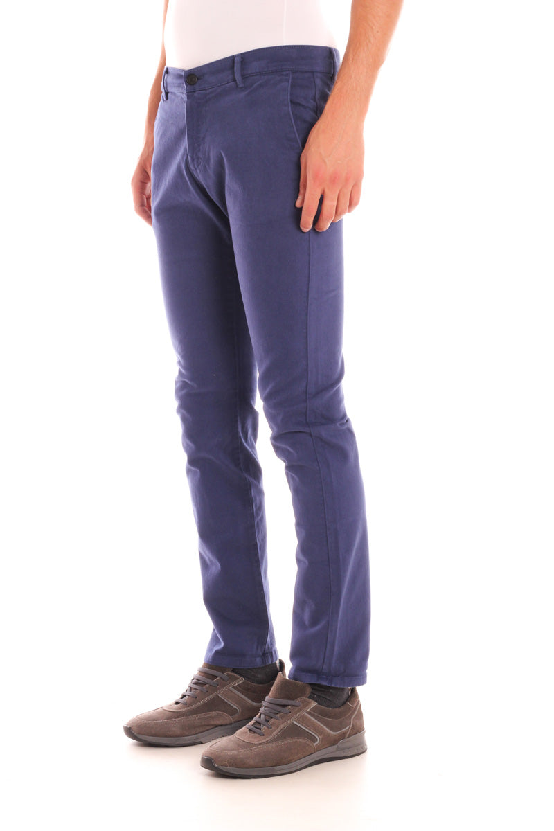 Pantaloni Daniele Alessandrini Blu 32 - mem39