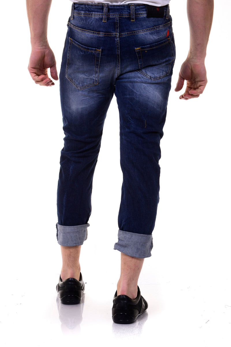 Jeans I'M C COUTURE 46, Denim Zip & Bottone - mem39