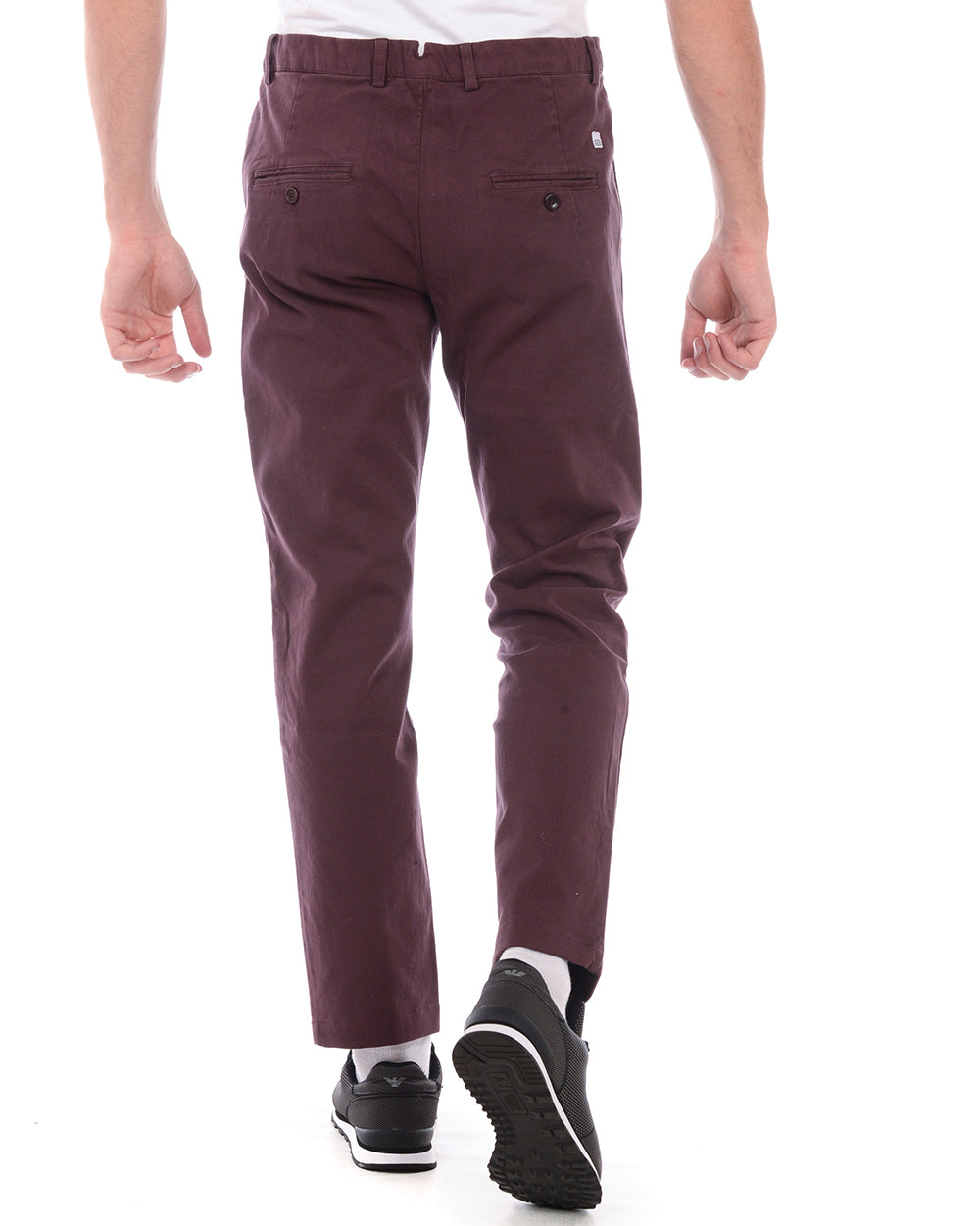 Pantaloni Blu Intenso Confort Daniele Alessandrini - mem39