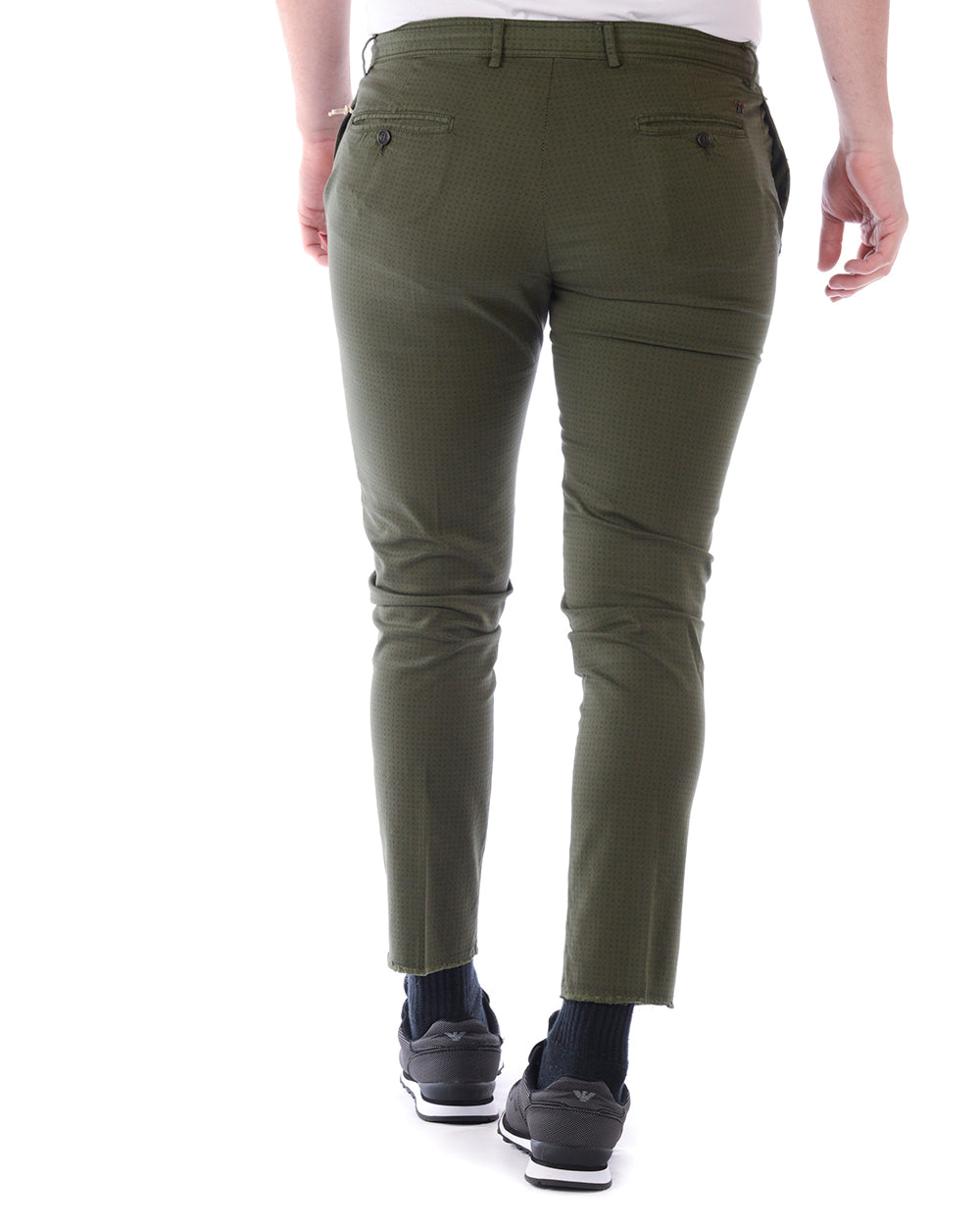 Pantaloni Eleganti Beige Daniele Alessandrini - mem39