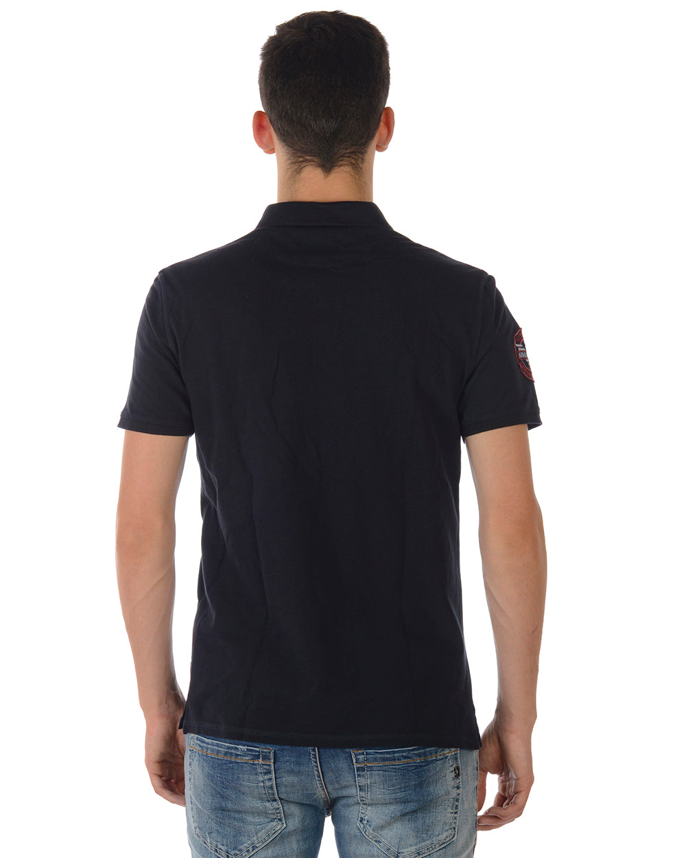 Polo Manica Corta Armani Jeans AJ Blu M - mem39