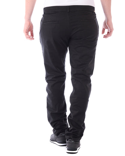 Pantaloni Daniele Alessandrini Noir Cotone Elasticizzato - mem39