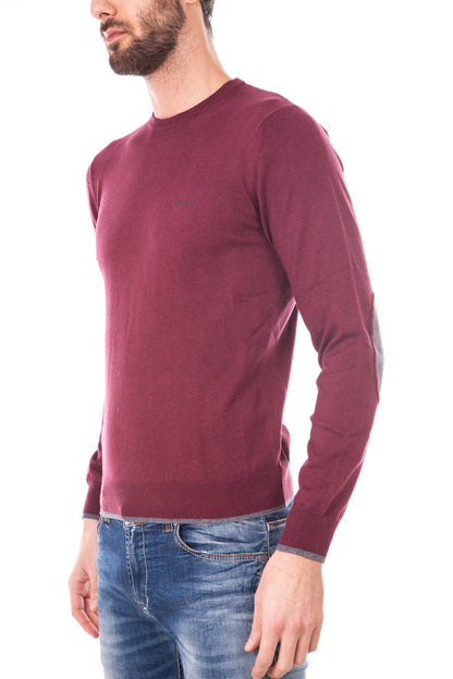 Maglia Armani Jeans AJ Bordeaux Misto Cotone e Lana - mem39