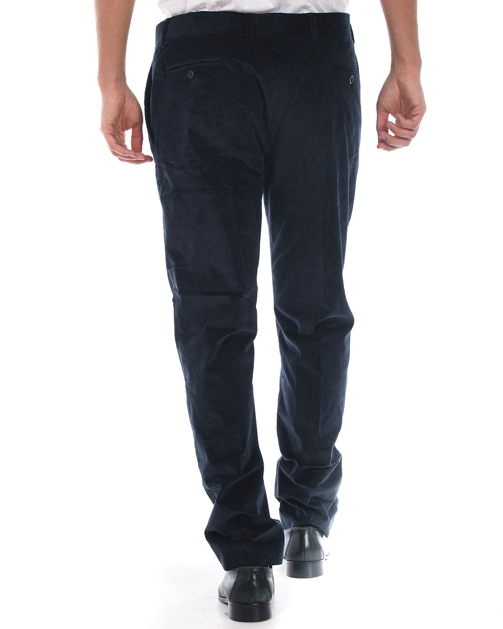 Pantaloni Daniele Alessandrini Blu M - mem39