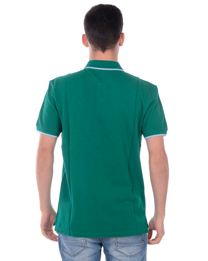 Polo Kenzo Verde Scuro in Cotone - mem39