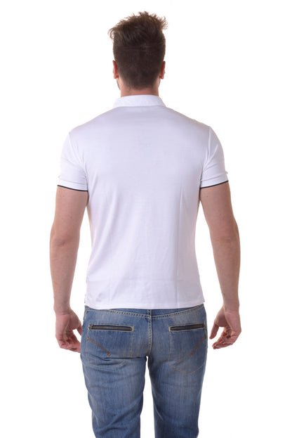 Polo Armani Jeans AJ Bianco Cotone XXL - Eleganza Essenziale - mem39