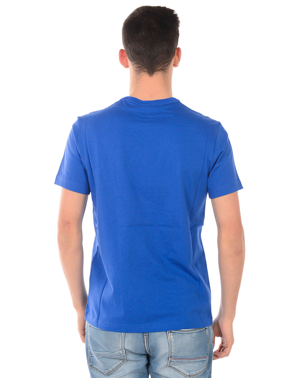 Maglia Champion Blu Scuro con Logo Ricamato - mem39