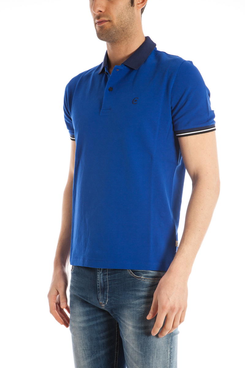 Camicia Polo CERRUTI Blu Scuro - mem39