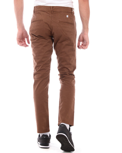 Pantaloni Eleganti Marrone - Daniele Alessandrini - mem39