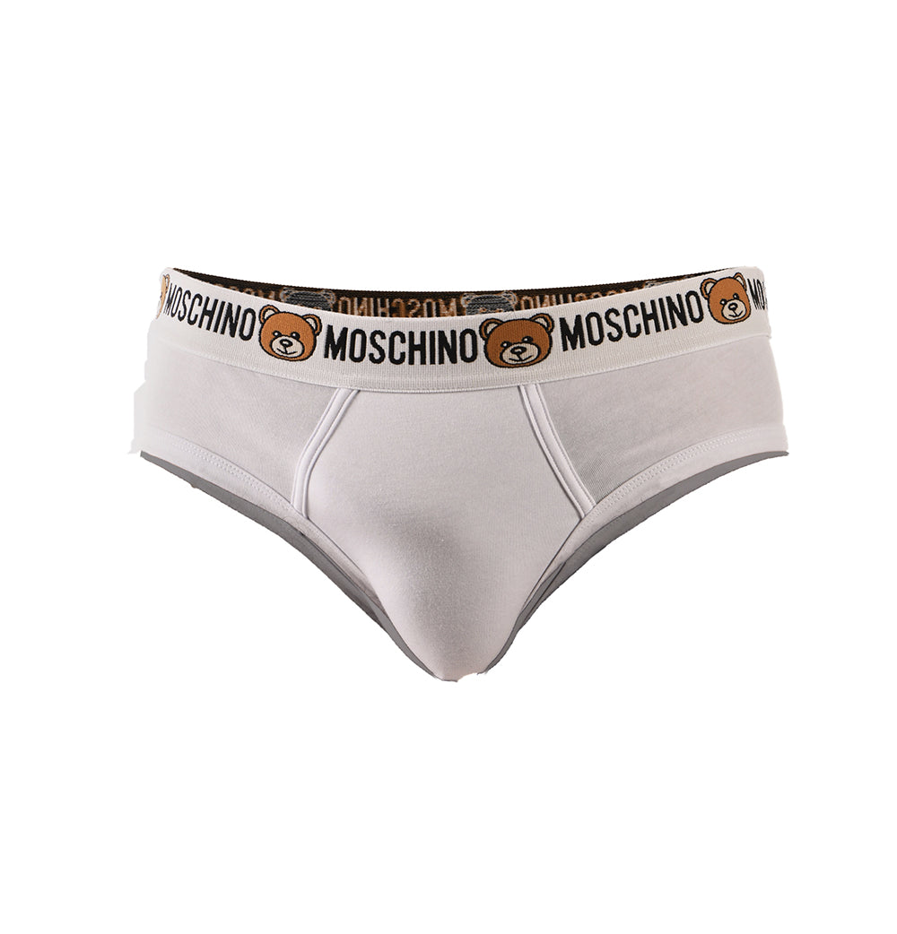 Intimo Moschino: Slip Cotone Elasticizzato Blu (Confezione da 2) - mem39