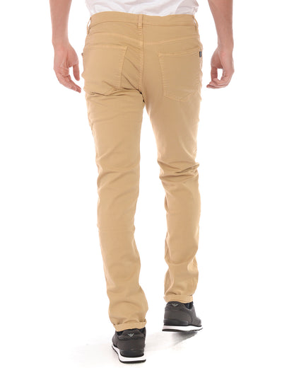 Pantaloni Daniele Alessandrini in Cotone ed Elastan - mem39