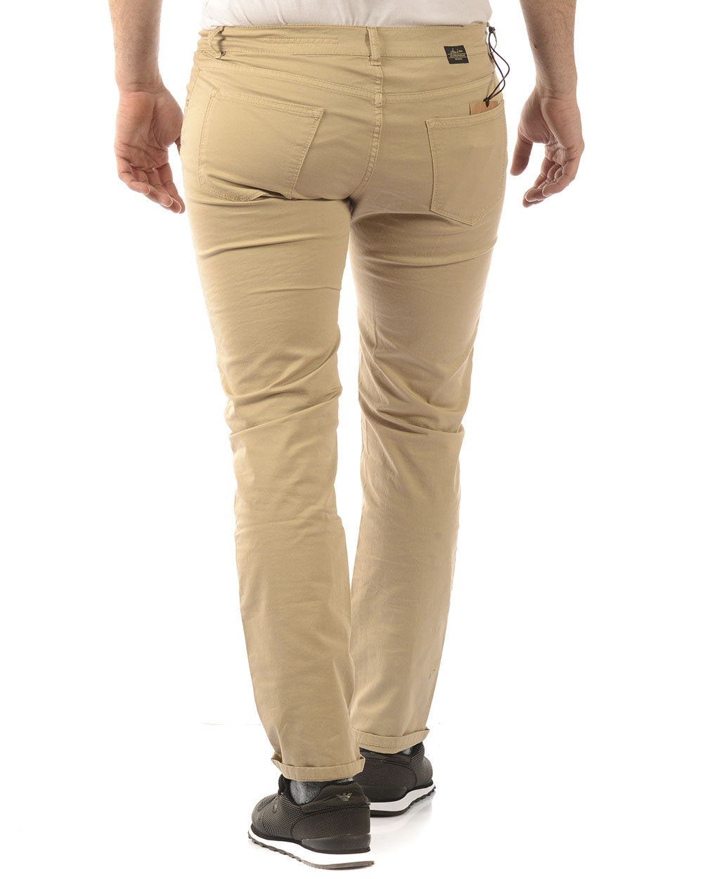 Pantaloni Beige M Daniele Alessandrini - mem39