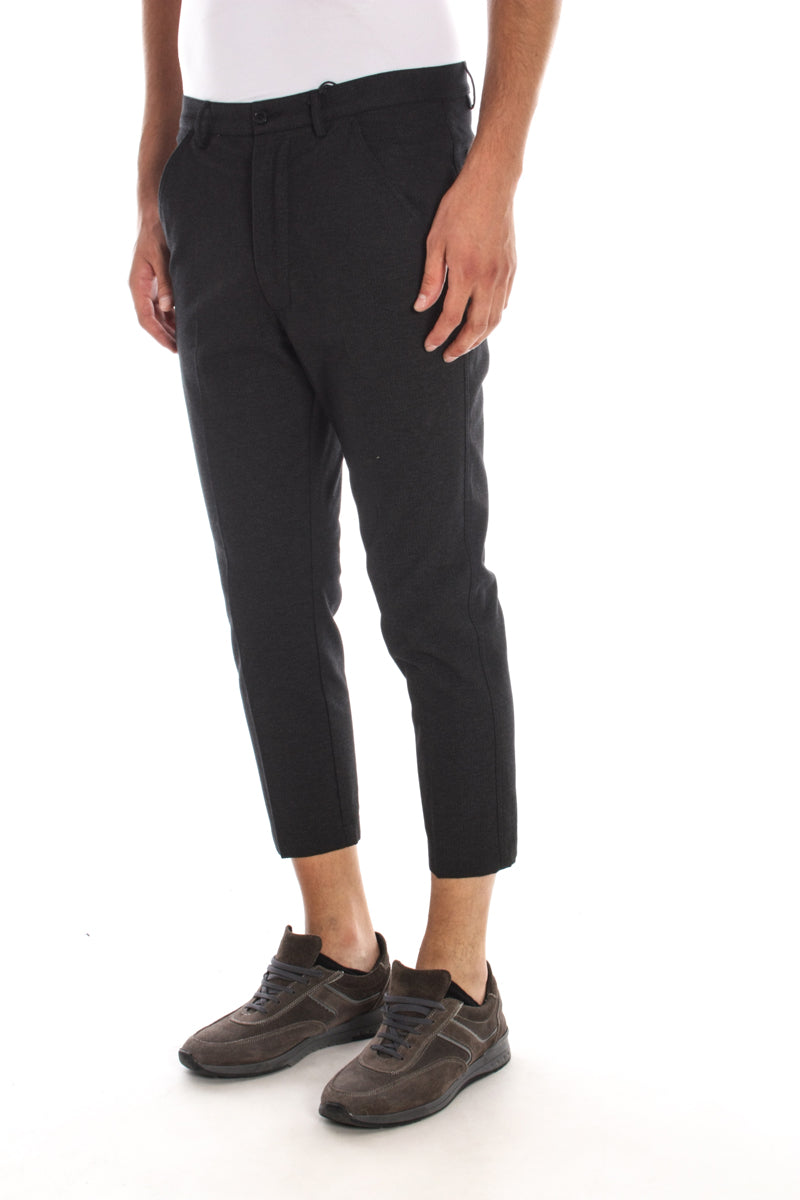 Pantaloni Daniele Alessandrini Nero Comfort e Stile - mem39