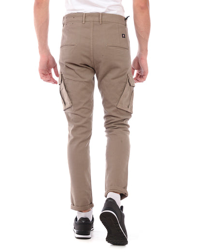 Pantaloni Beige Daniele Alessandrini Eleganza Italiana - mem39