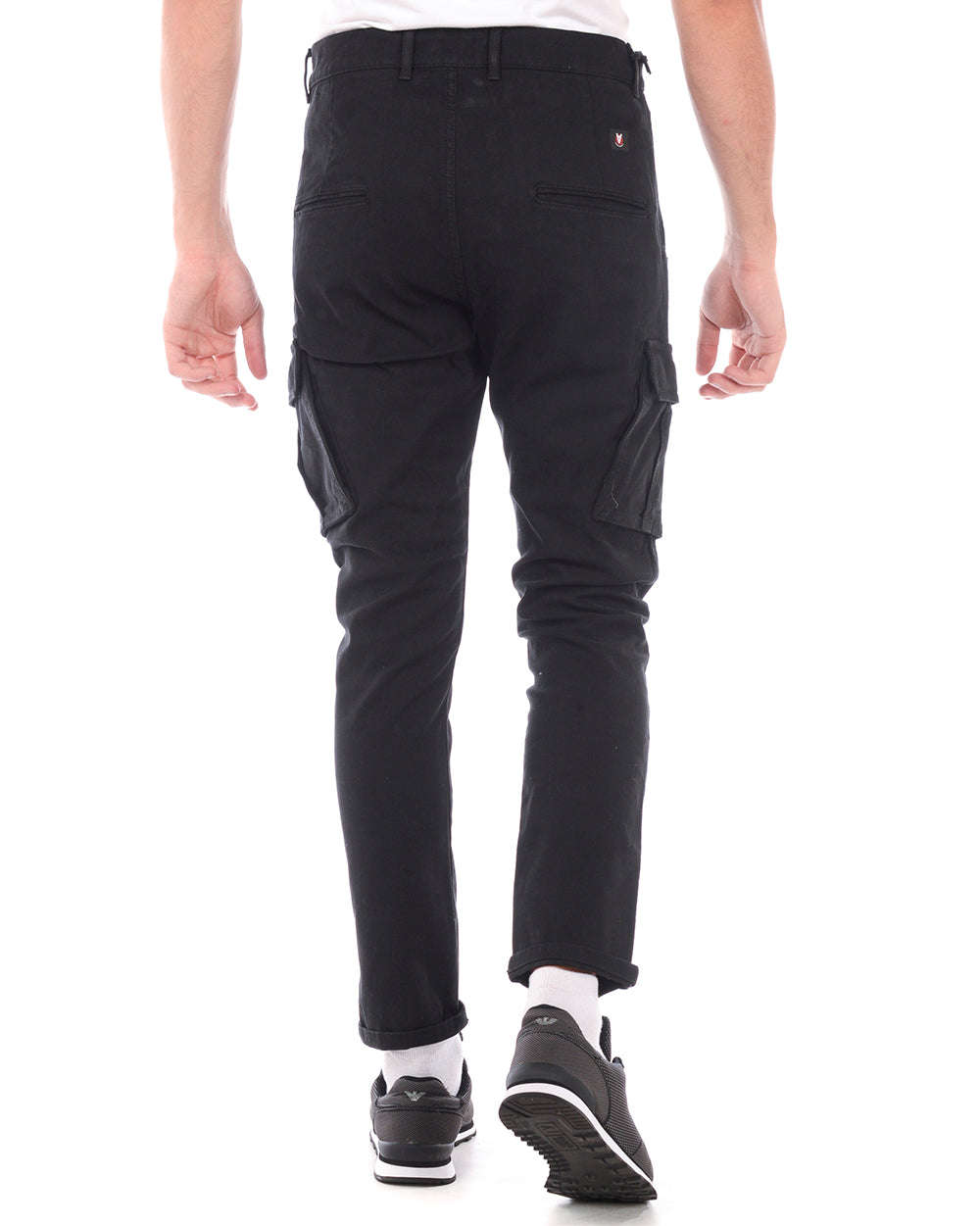 Pantaloni Daniele Alessandrini Eleganza in Nero - mem39