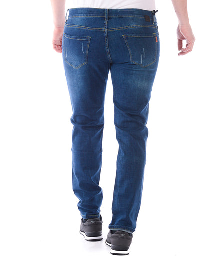 Jeans Daniele Alessandrini Denim Scuro M - mem39