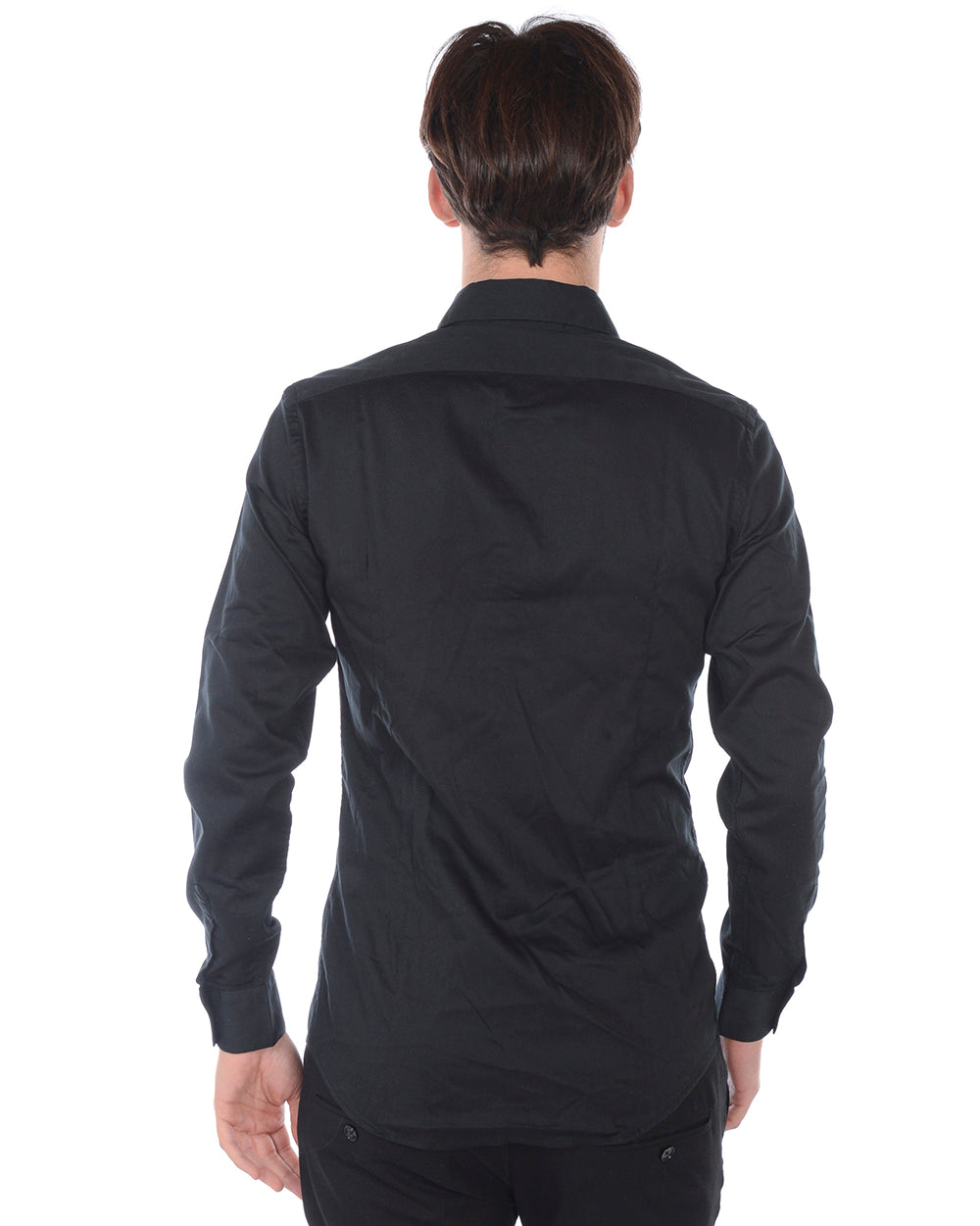 Camicia Daniele Alessandrini Nero M - mem39