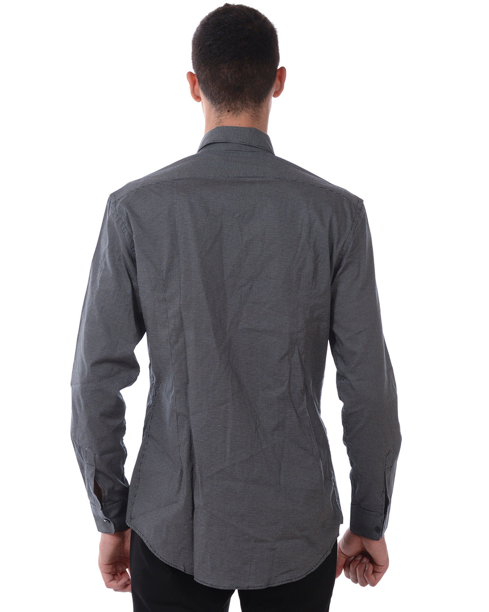 Camicia Eleganza Nero Daniele Alessandrini - mem39