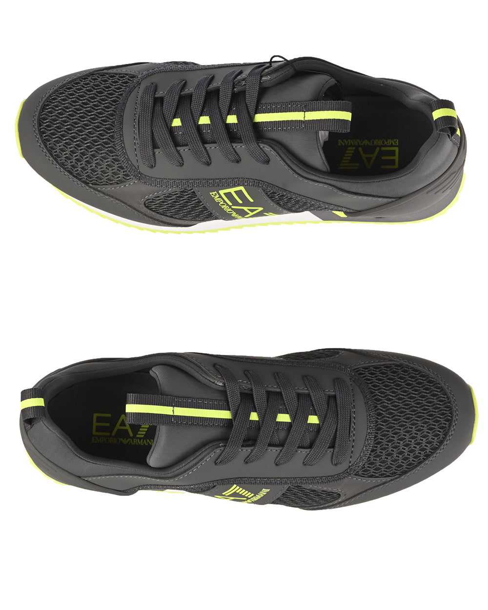 Sneakers Emporio Armani EA7 Grigio Verde - mem39