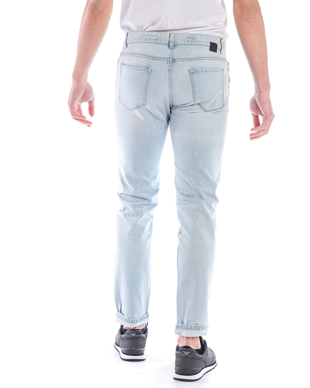 Jeans Daniele Alessandrini Italiani Chiaro 29 Denim M - mem39