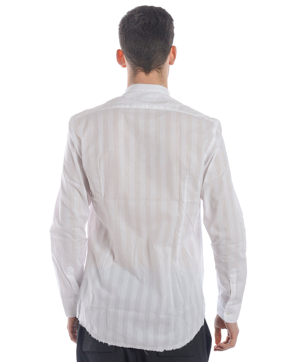 Camicia Bianca Cotone Daniele Alessandrini - mem39