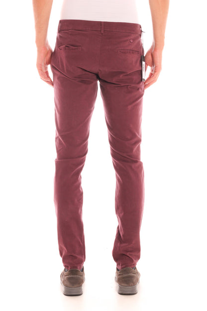 Pantaloni Bordeaux Daniele Alessandrini - mem39