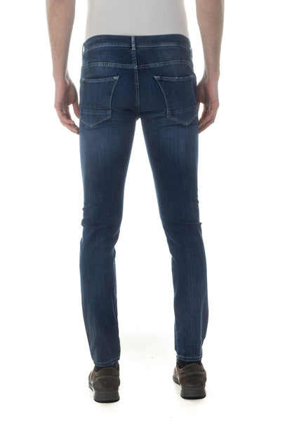 Jeans Daniele Alessandrini 38 in Denim di Cotone ed Elastan - mem39