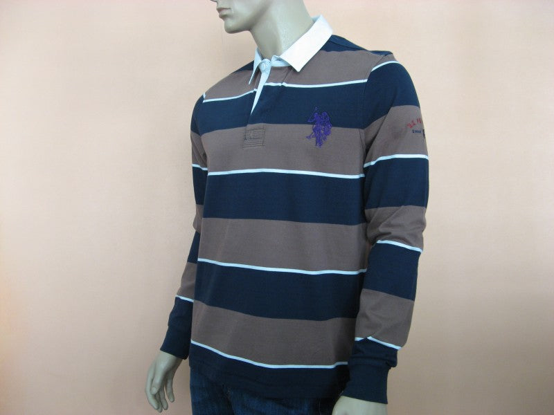 Polo U.S. Polo Manica Lunga Cotone Elegante - mem39