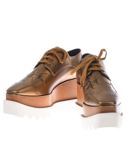 Scarpe Stella McCartney Stringate Oro 34,5 - mem39