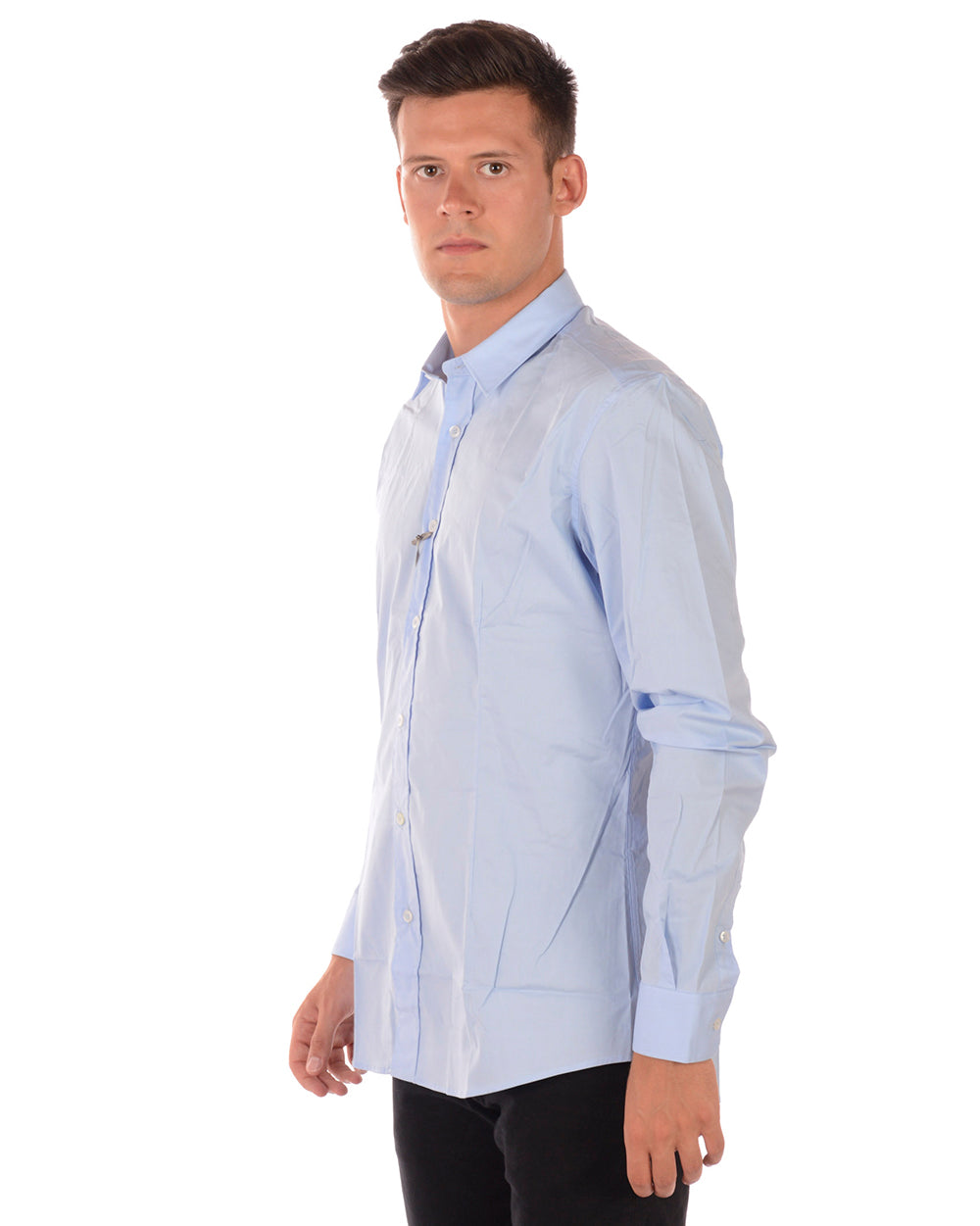 Camicia Blu Daniele Alessandrini - mem39