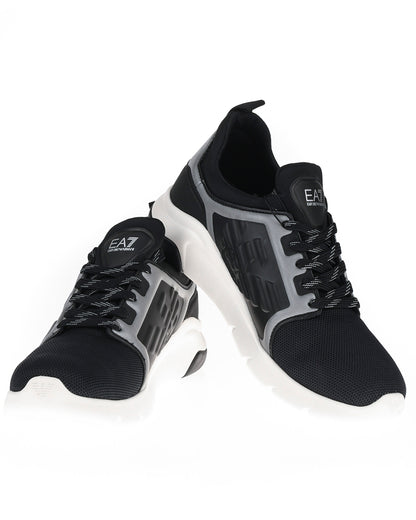 Sneakers Bianche EA7 Emporio Armani: Logo Stampato, Suola Rimovibile - mem39