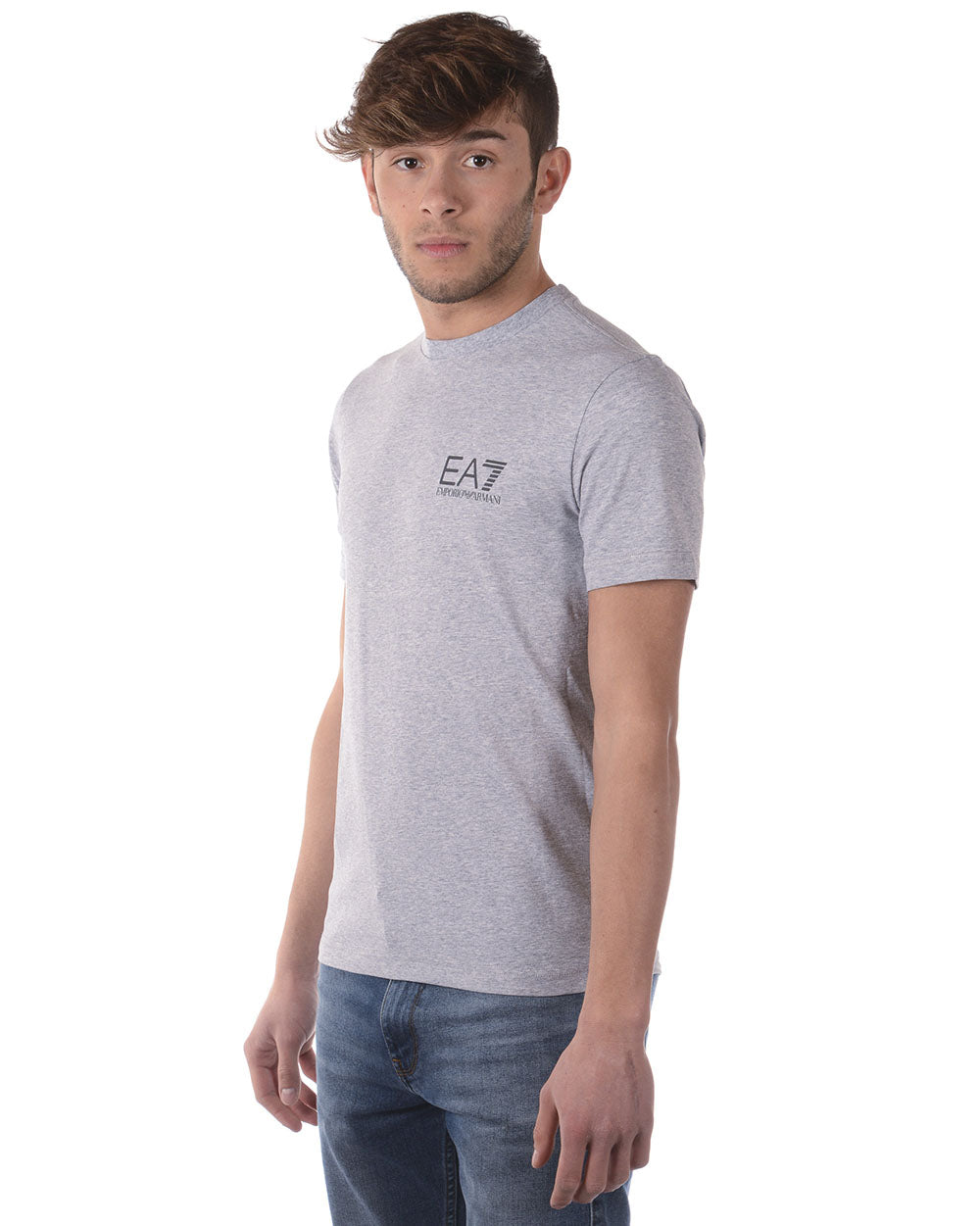 T-shirt Grigio Chiaro Emporio Armani EA7 - mem39