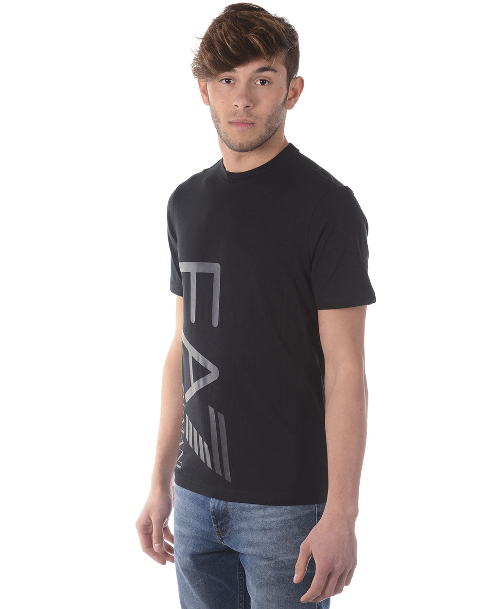 T-shirt Emporio Armani EA7 in Cotone ed Elastan - mem39