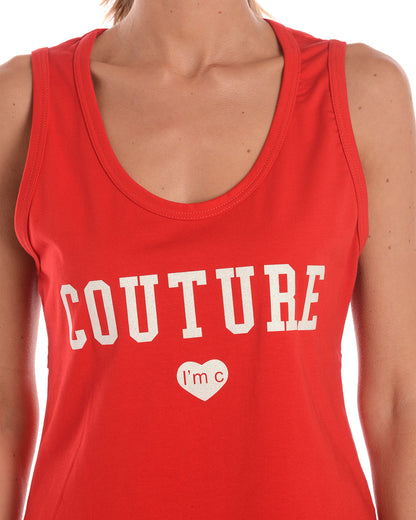 Canotta Rosso XS - I'M C Couture - mem39