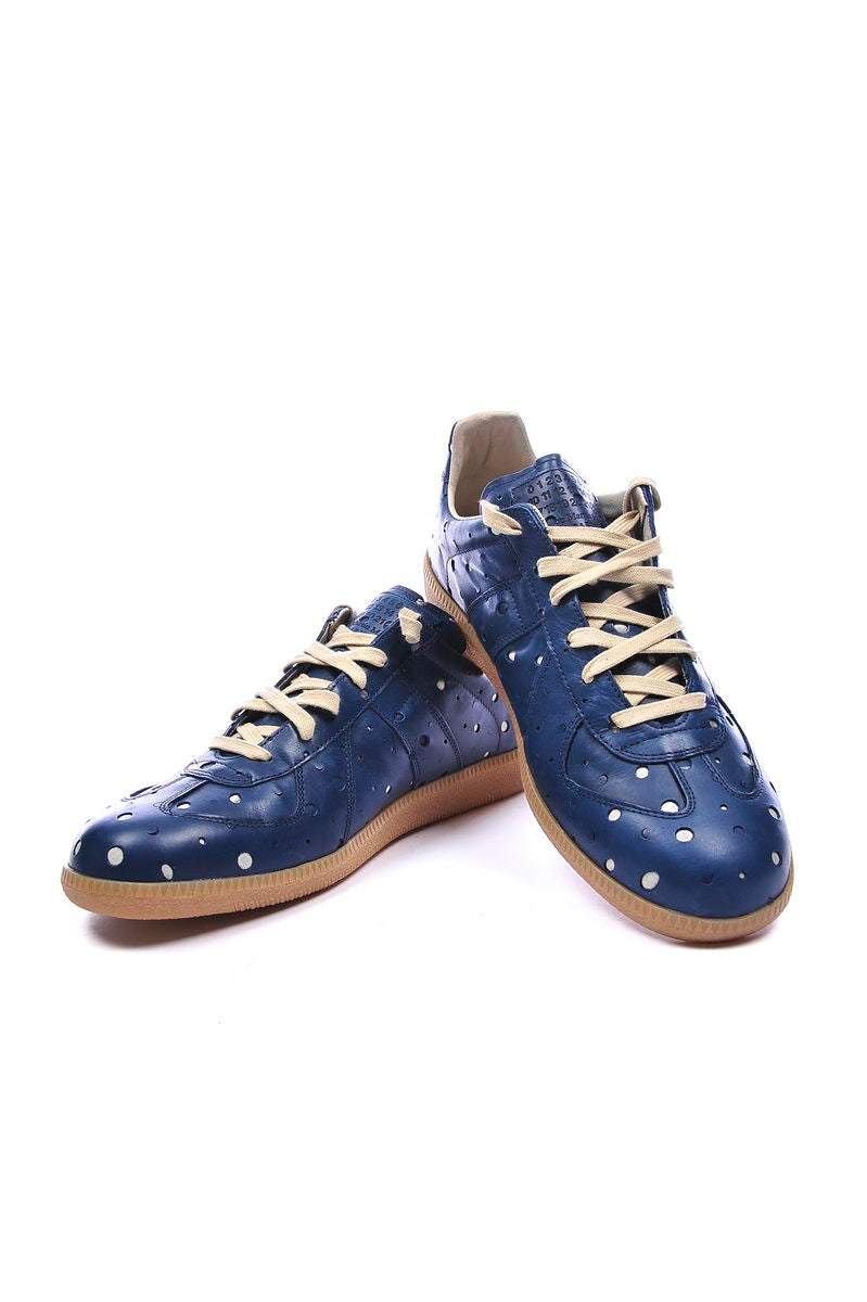 Sneakers Blu in Pelle Margiela - Taglia 40 - mem39