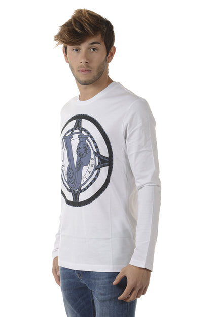 Maglia Versace Jeans Bianco Slim - mem39