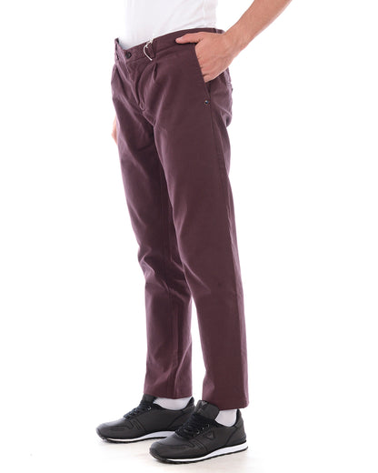 Pantaloni Bordeaux 48 Daniele Alessandrini - mem39