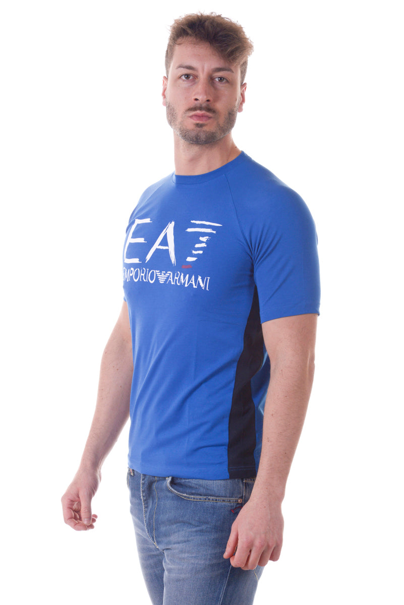 T-shirt Iconico Emporio Armani EA7 Blu Scuro - mem39