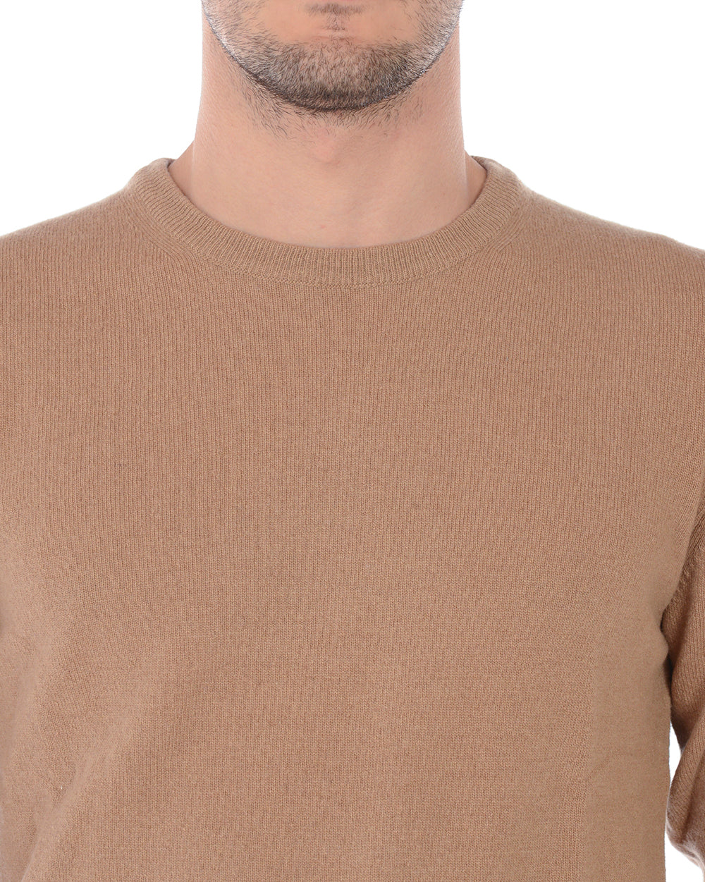 Maglia Beige Lana e Cashmere Daniele Alessandrini - mem39