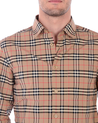 Burberry Camicia XL Beige Essentials - mem39