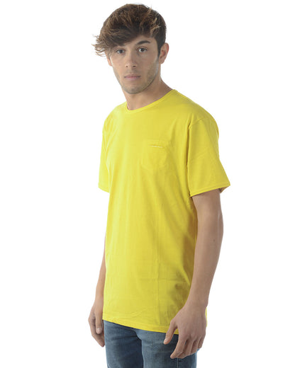 T-shirt XL Giallo Daniele Alessandrini - mem39