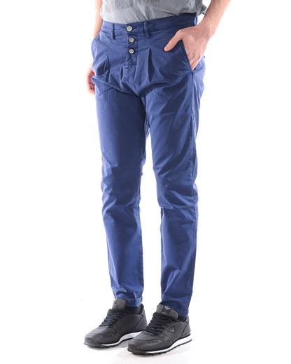 Pantaloni Blu Daniele Alessandrini M - mem39