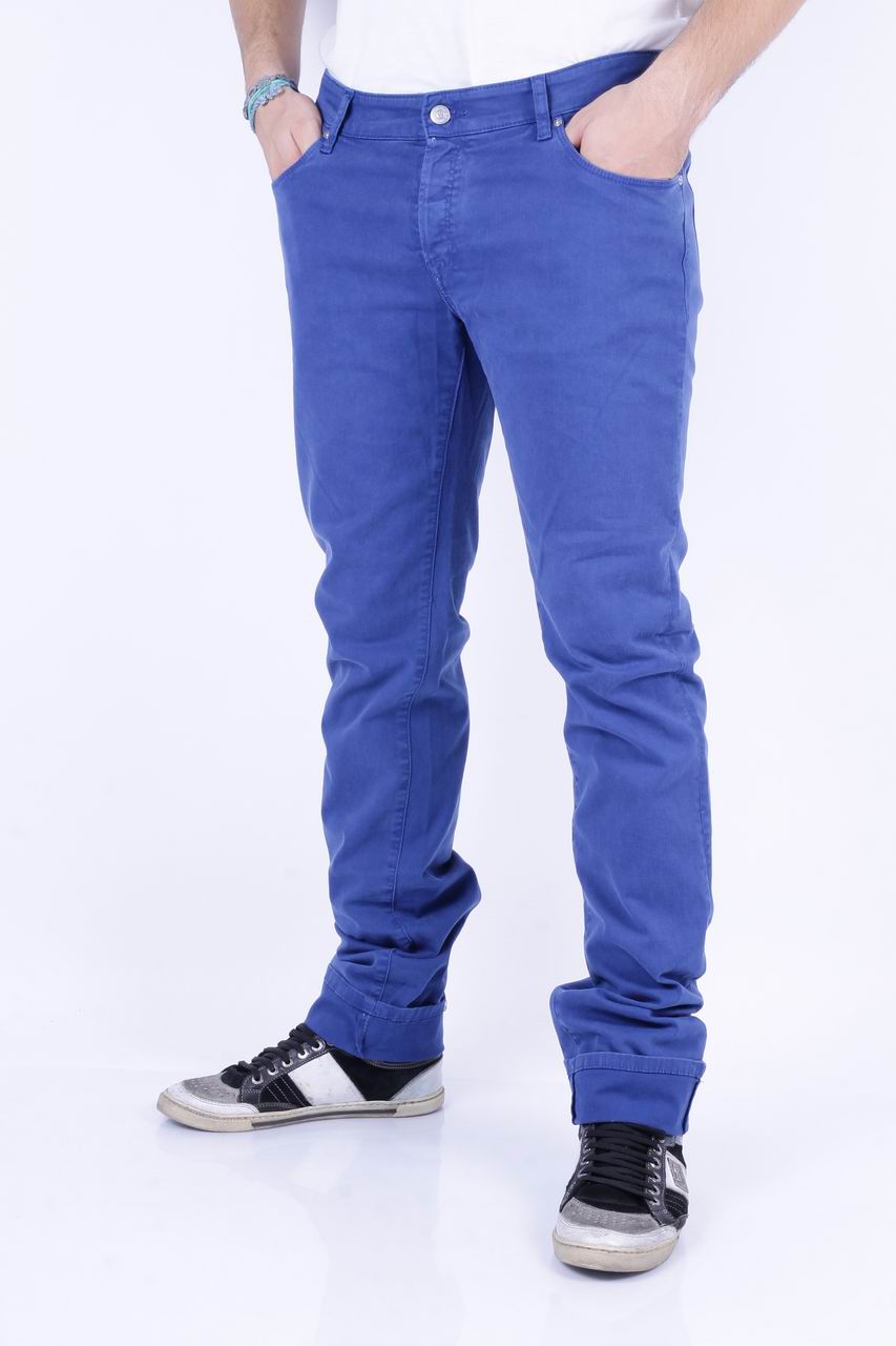 Pantaloni Daniele Alessandrini Blu Skinny Stretch - mem39